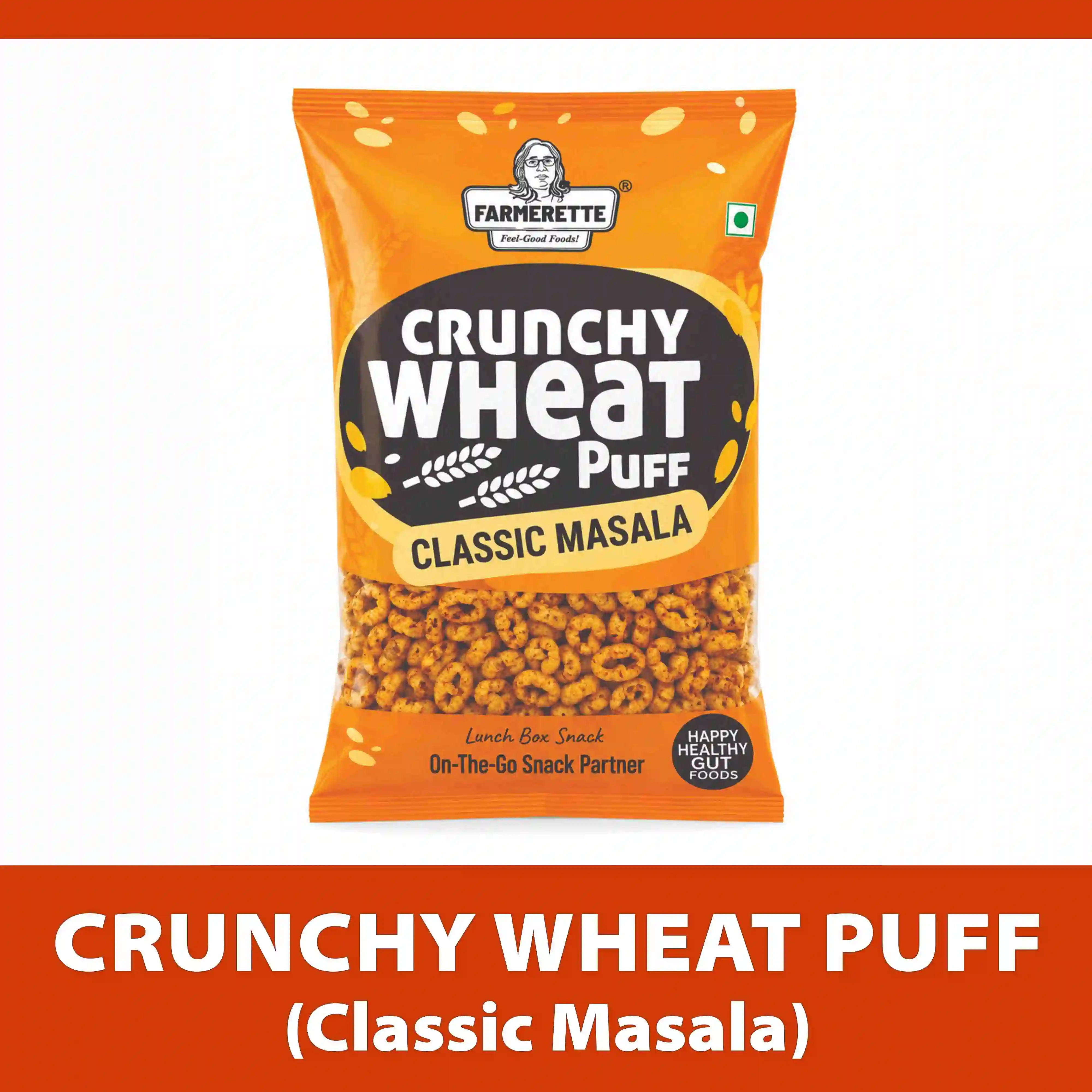 Crunchy Wheat puff (Classic Masala) -30g