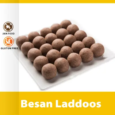 Besan Laddoos (6 pcs)