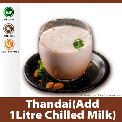 Thandai (makes 1 ltr In Chilled Milk)