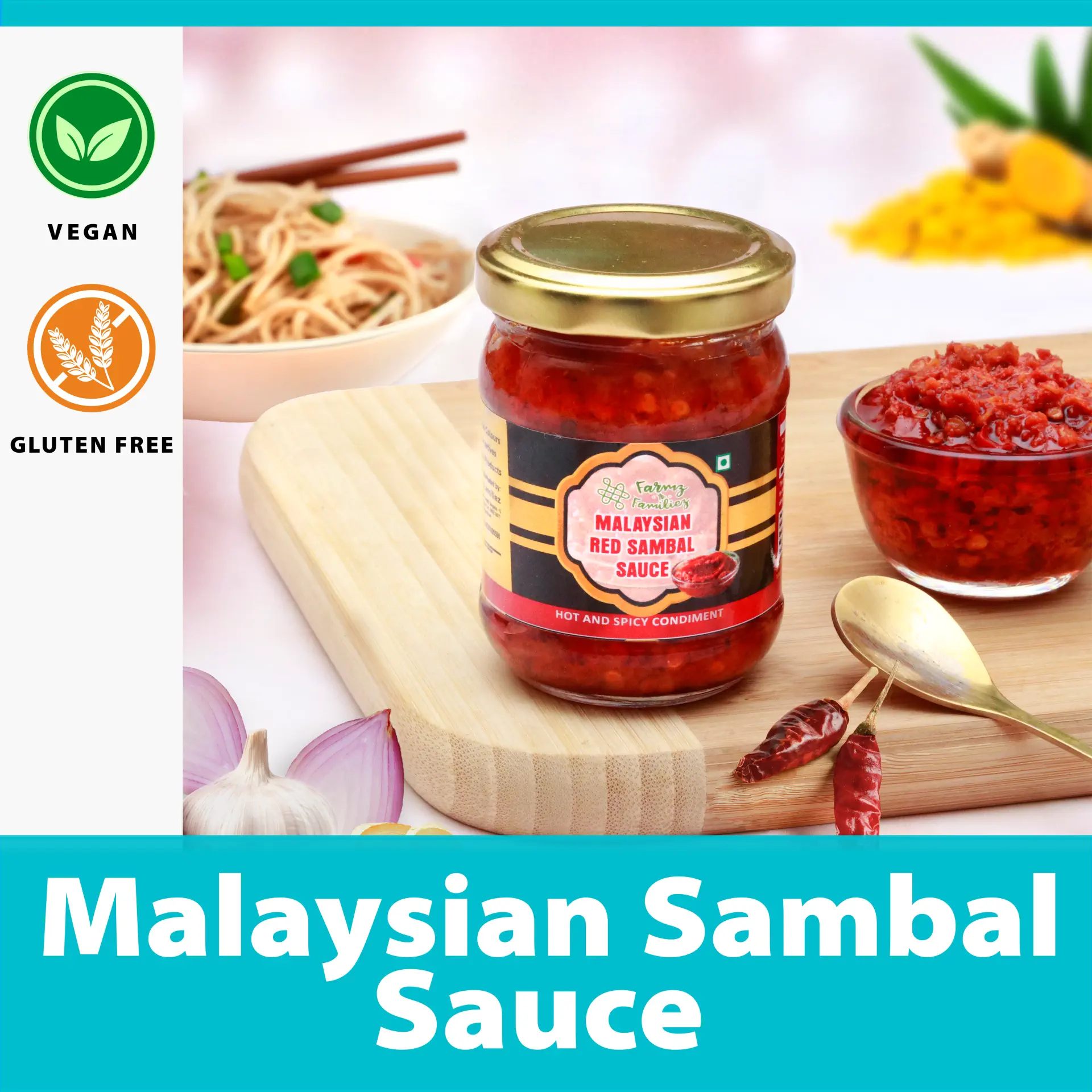 Malaysian Red Sambal Sauce 