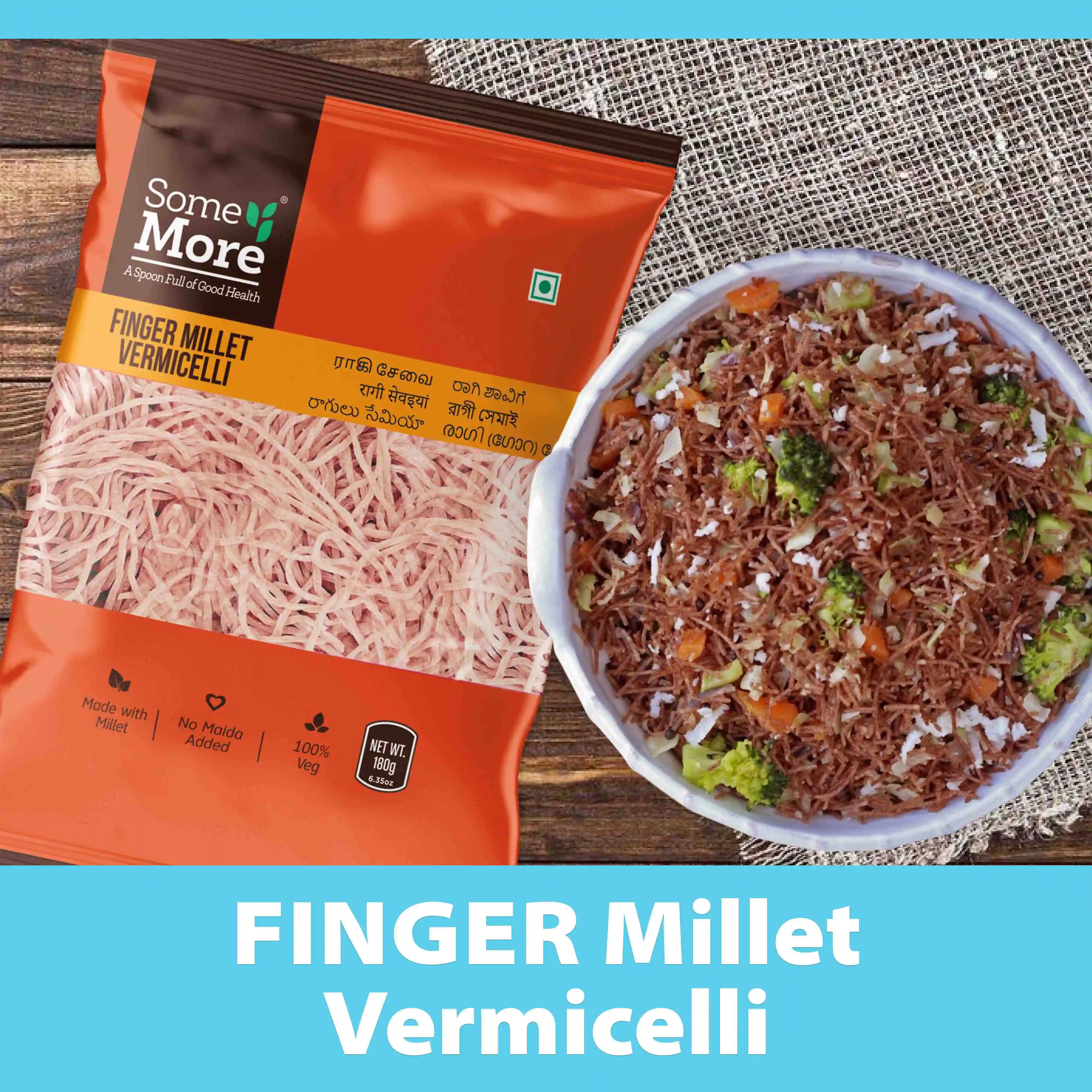 Finger Millet Vermicelli by SMF (180 g)