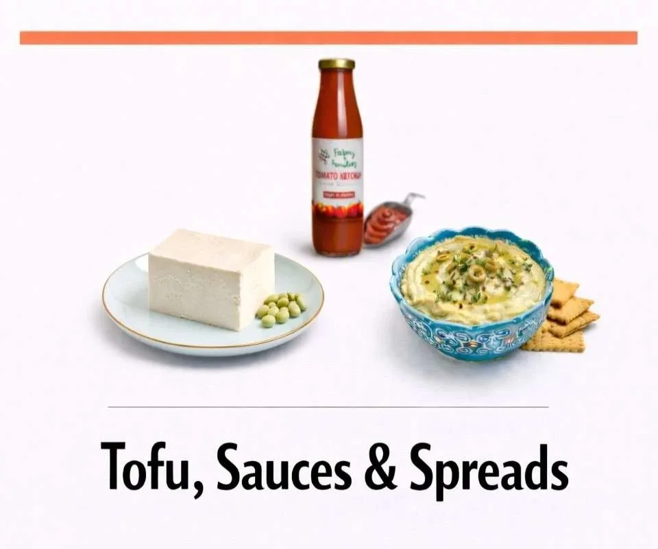 Tofu, Sauces & Spreads